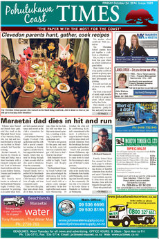 Pohutukawa Coast Times - October 24th 2014