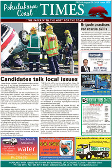 Pohutukawa Coast Times - August 29th 2014