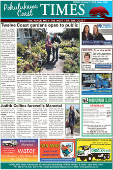 Pohutukawa Coast Times - October 3rd 2014