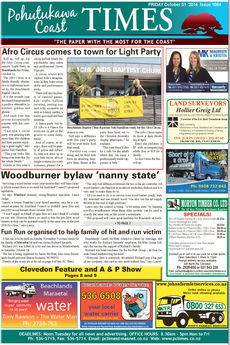 Pohutukawa Coast Times - October 31st 2014