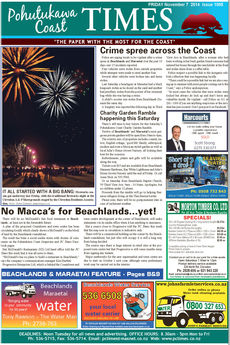 Pohutukawa Coast Times - November 7th 2014