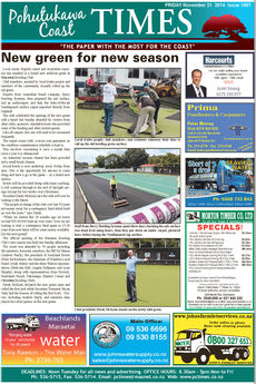Pohutukawa Coast Times - November 21st 2014